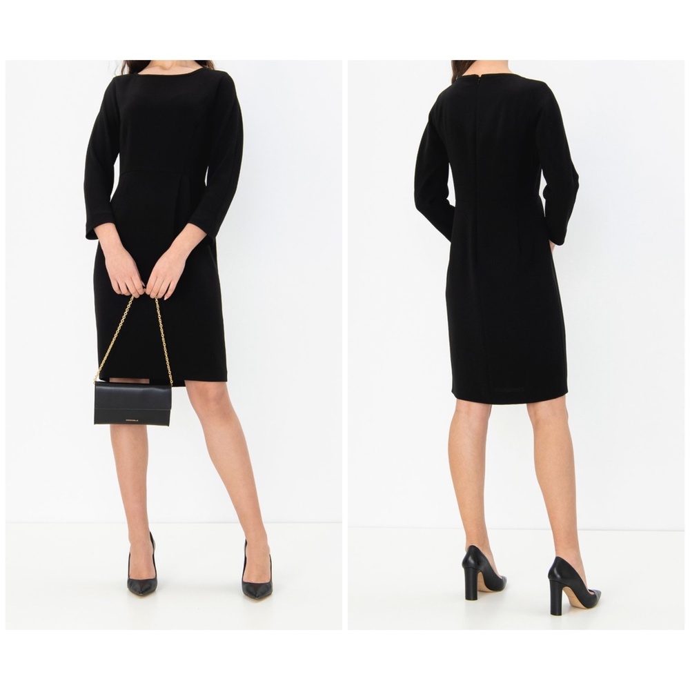WEEKEND MAX MARA Timore Dress in Black Size 6 PRICE FIRMMMMM